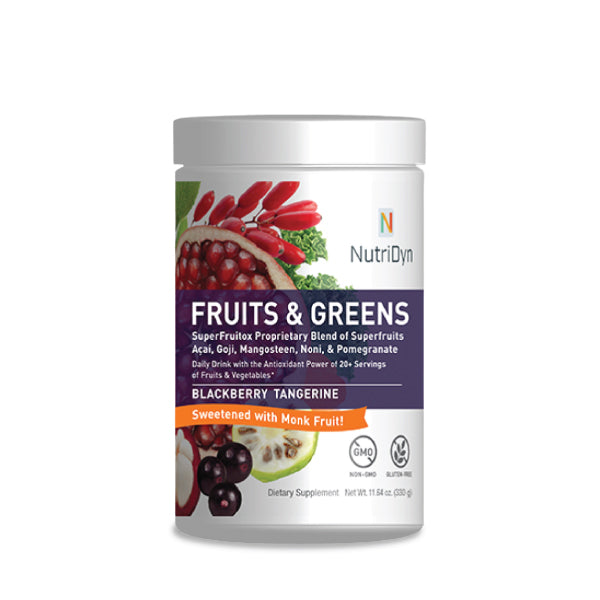 NutriDyn Fruits and Greens with Monk Fruit (Variety of Flavors)