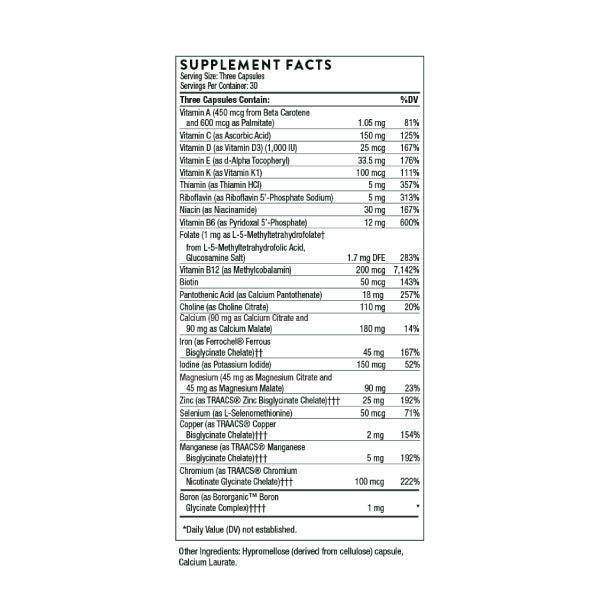 Basic Prenatal Vitamin